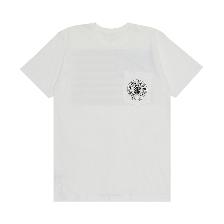 ★Chrome Hearts★American Flag Dagger T-Shirt Black★大人気 American Flag Dagger T-Shirt 