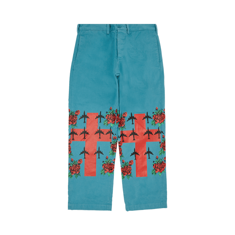 Supreme Destruction Of Purity Chino Pant 'Teal' | GOAT