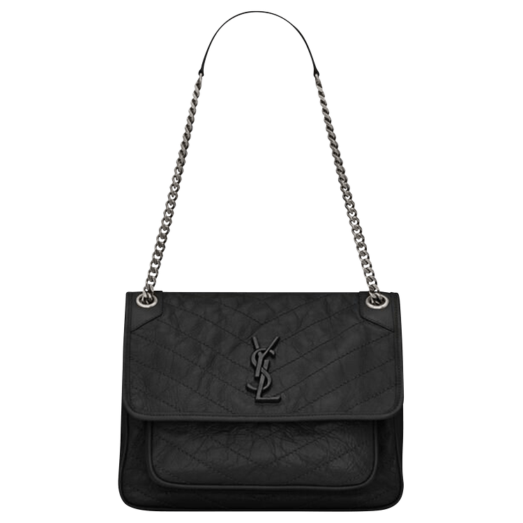 Saint Laurent Medium Niki Monogram Chain Bag 'Black'