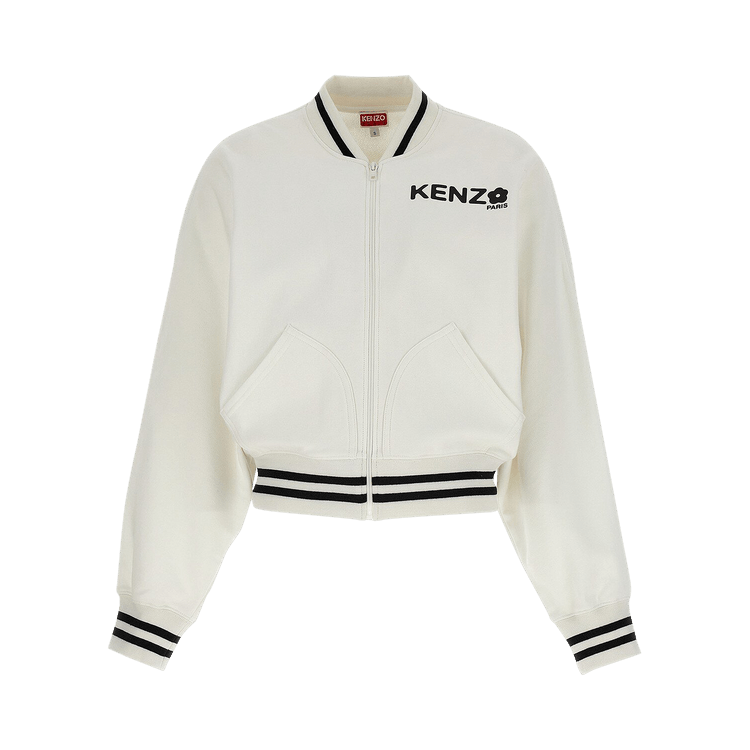 人気商品の中古品・新品・未使用品 Flower Boke Kenzo Buy 2.0 White 'Off Sweatshirt Zip-Up テレビ