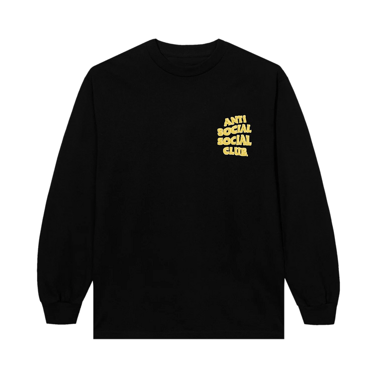 Buy Anti Social Social Club Anthropomorphic Long-Sleeve Tee 'Black