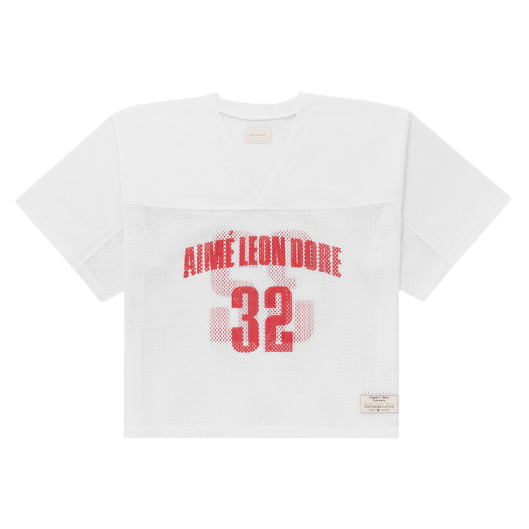Buy Aimé Leon Dore Cropped Practice Jersey 'Bright White