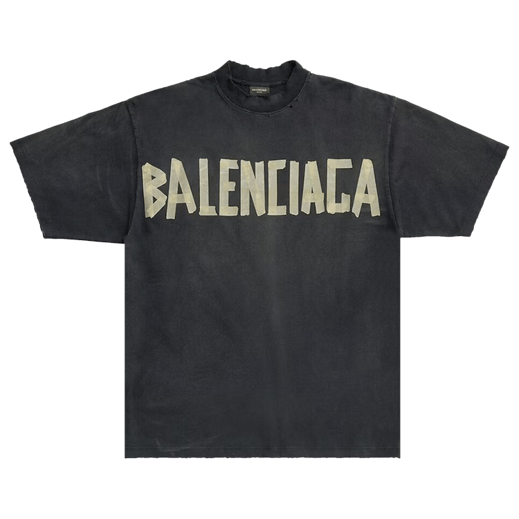 BALENCIAGA OPTICAL Tシャツ 811688TRVU69034 BALENCIAGA - Optical oversize t-shirt | Leam Roma - Luxury