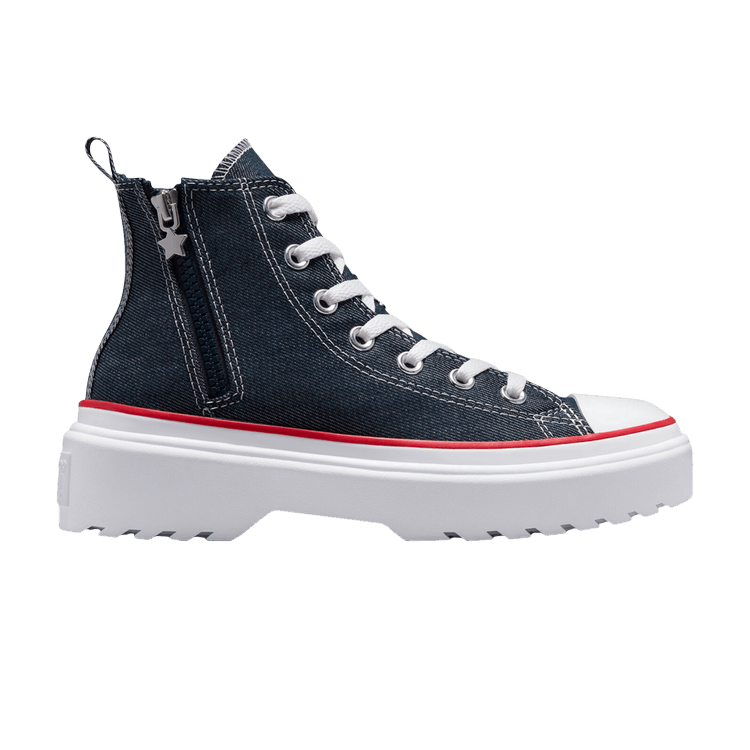 Chuck Taylor All Star Lugged Lift Platform High GS 'Retro Denim'