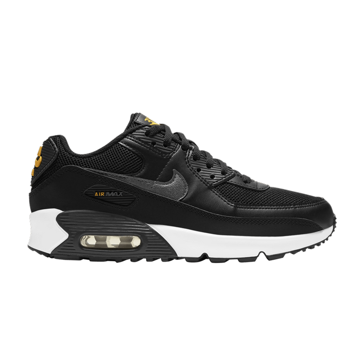 Buy Air Max 90 Mesh GS 'Black Laser Orange' DJ4614 001 GOAT