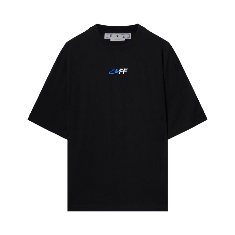 ★Off-White★ Wave Off Low Over Skate T-Shirt Black OMAA156S Buy Off-White Exact Opp Over Skate Short-Sleeve Tee 'Black