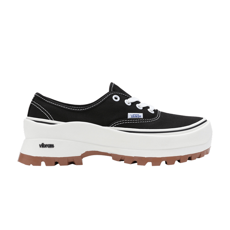 Wmns Authentic Vibram DX 'Black White Gum'