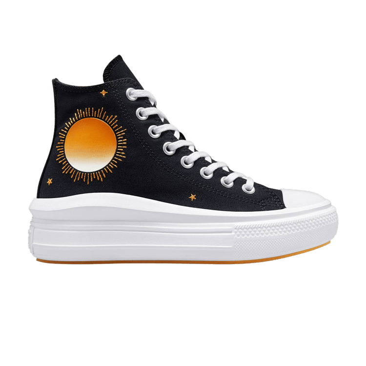 Chuck Taylor All Star Move High 'Black White Orange'