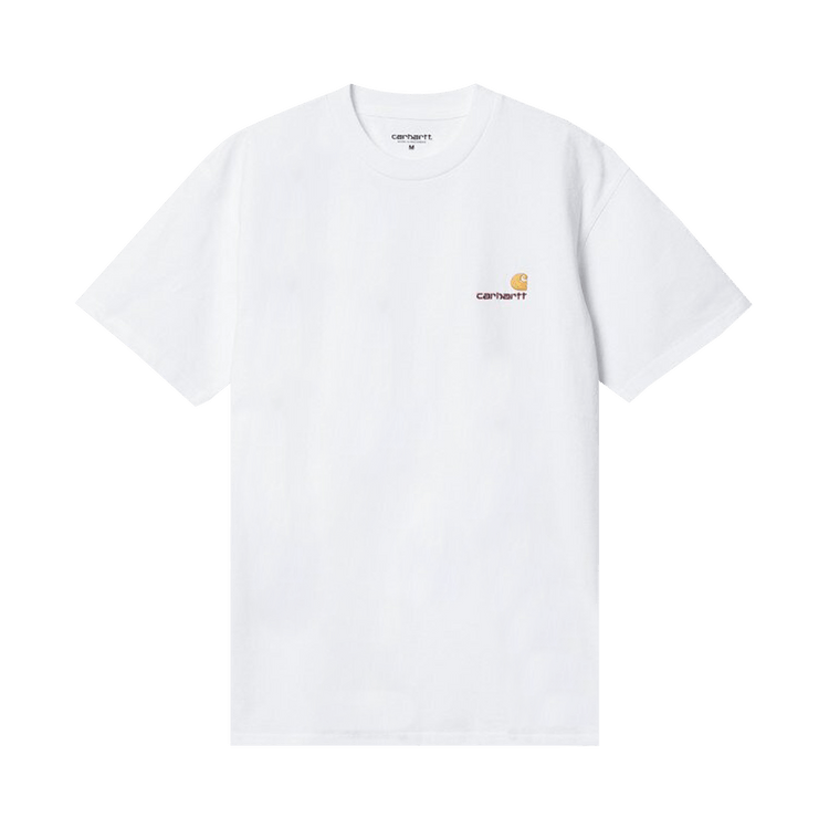 Buy Carhartt WIP Short-Sleeve American Script T-Shirt 'White