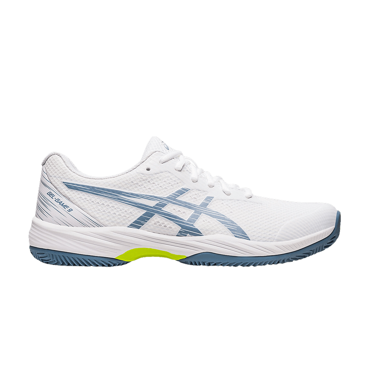 ASICS Gel Game 9 Clay OC 'White Steel Blue'