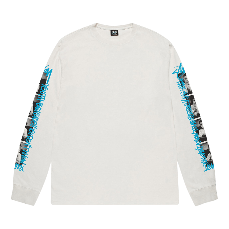 Stussy Youth Brigade Pigment Dyed Long-Sleeve Tee 'Natural'