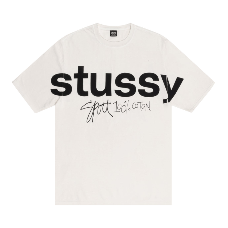 Stussy Sport 100% Pigment Dyed Tee 'Natural'