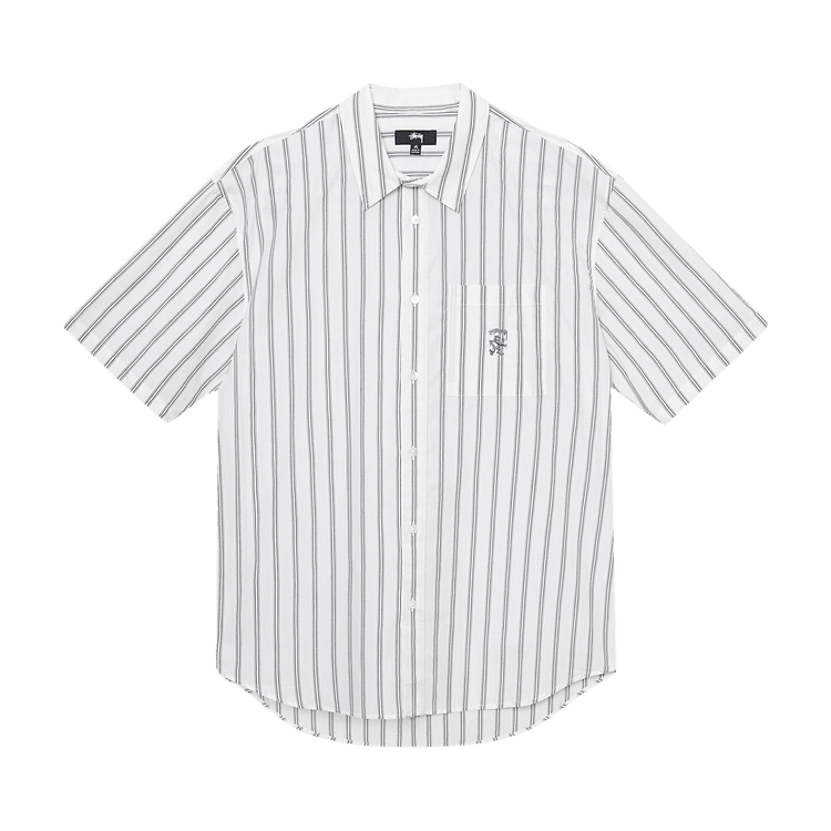 トップス 00s Stussy white buttondown oxford shirt 00s Stussy white buttondown oxford shirt - メルカリ