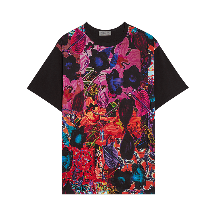 Buy Yohji Yamamoto Pour Homme Patchwork Half-Sleeve T-Shirt