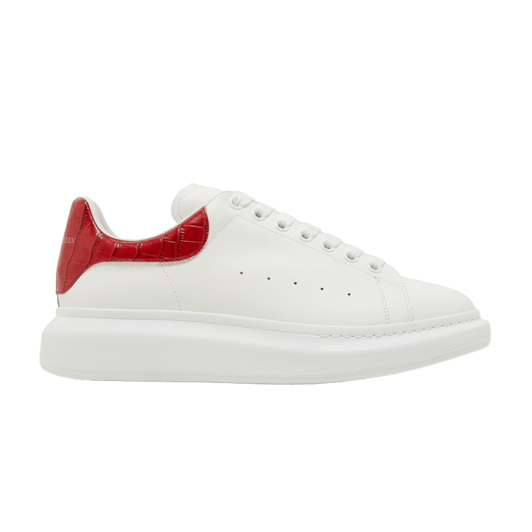 White and red alexander mcqueen shoes outlet