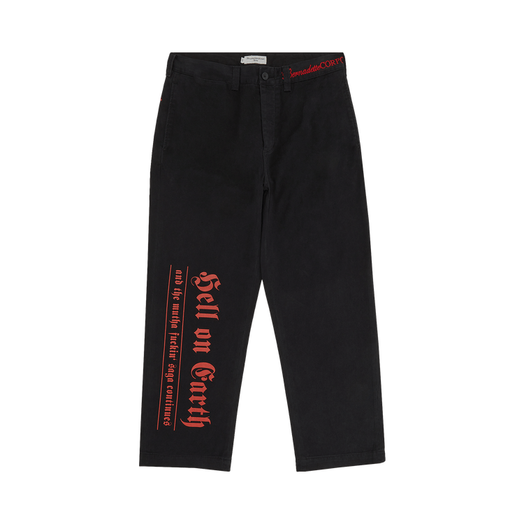 パンツ Supreme Bernadette Corporation Chino Buy Supreme x Bernadette Corporation Old English Chino Pant 'Black