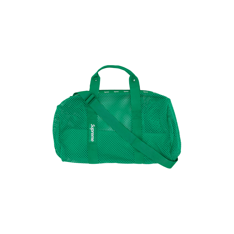 Buy Supreme Mesh Duffle Bag 'Green' - SS23B22 GREEN | GOAT