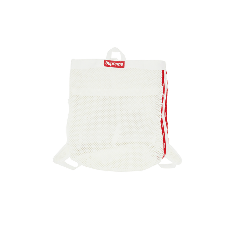 Buy Supreme Mesh Backpack 'White' - SS23B29 WHITE | GOAT CA