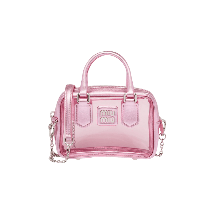 Buy Miu Miu Plex Mini Satchel 'Pink' - 5BP077 2F6Z F0XDS V OOO | GOAT