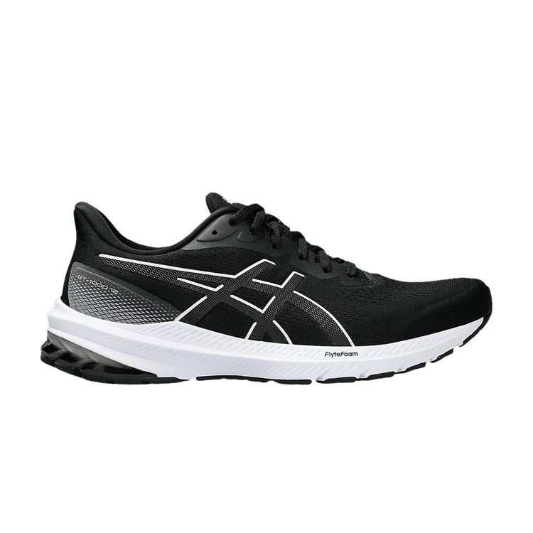 ASICS GT 1000 12 Wide 'Black White'