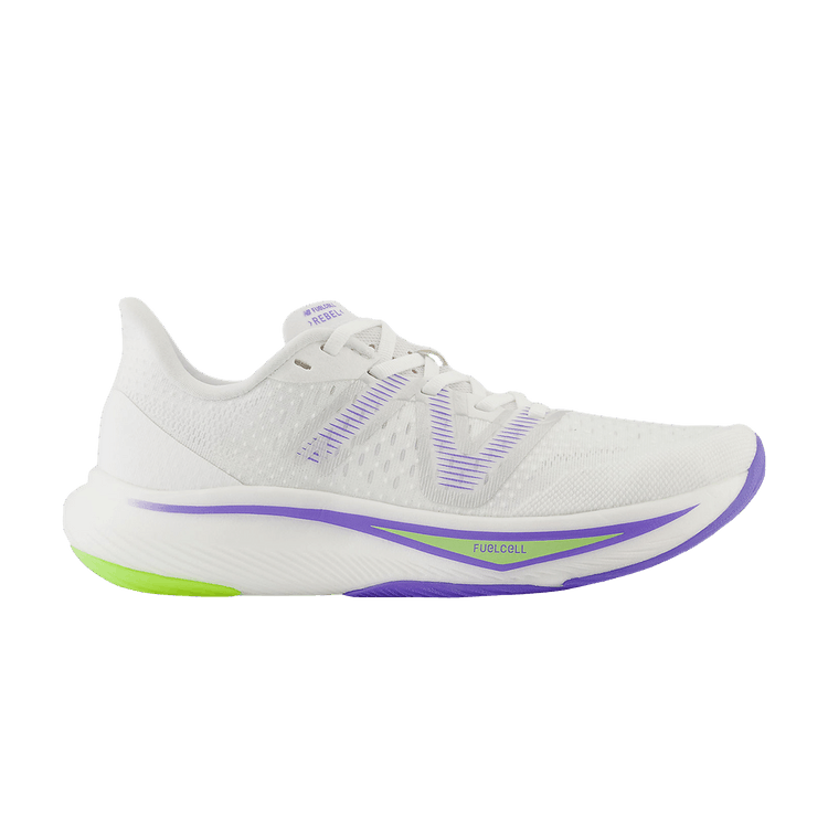 New Balance FuelCell Rebel v3 'White Electric Indigo' (Women's)