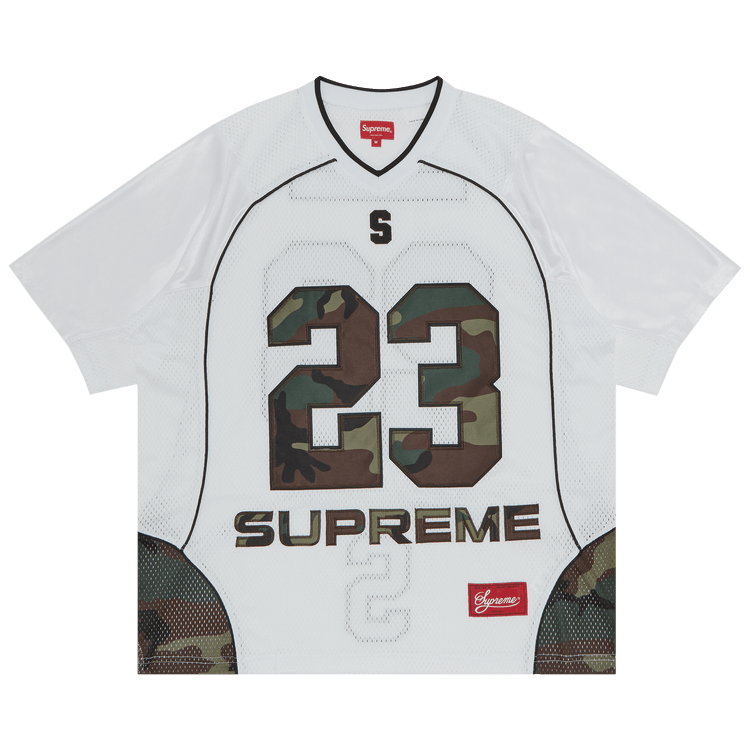 Buy Supreme Perfect Season Football Jersey 'White' - SS23KN82 
