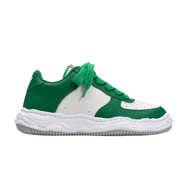 MIHARA YASUHIRO｜SNEAKERS (A08FW706 GRN/WHT) Buy Maison Mihara Yasuhiro Wayne OG Sole Leather Low 'Green