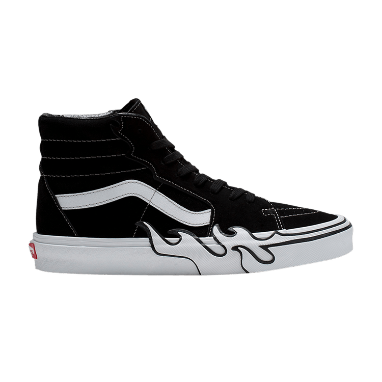 Sk8-Hi 'Flame - Black'