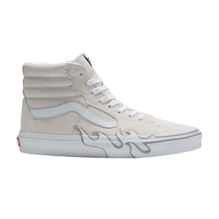 Sk8-Hi 'Flame - White'