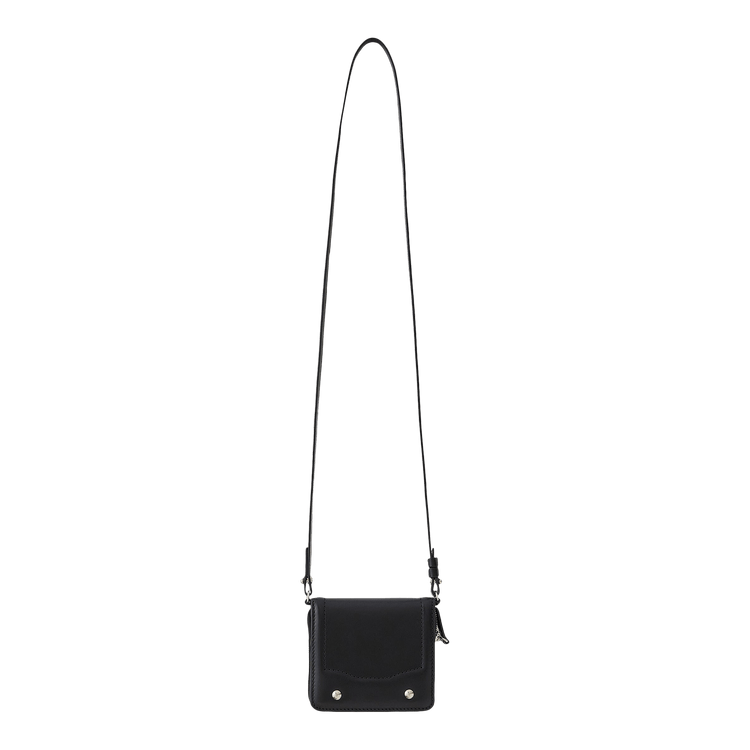 Buy Lemaire Ransel Square Zip Wallet 'Black' - AC1009 LL0016 001