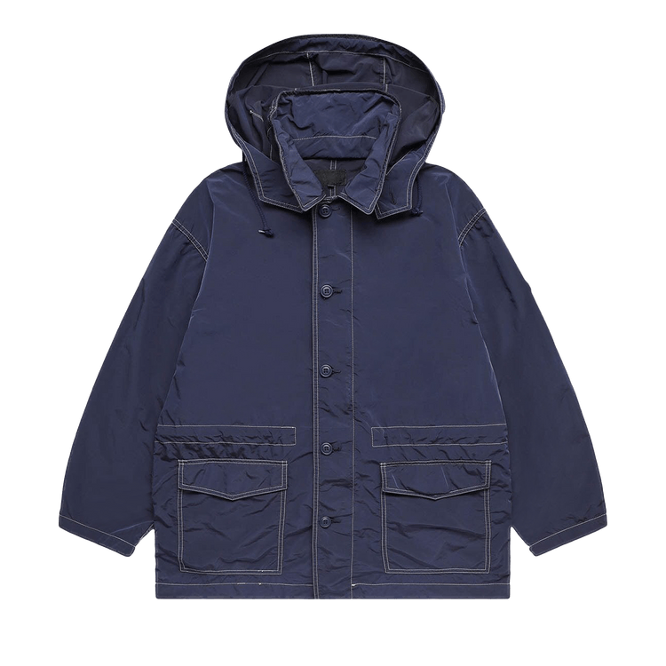 Buy Cav Empt Overdye Detach Hood Coat 'Navy' - CES23JK06