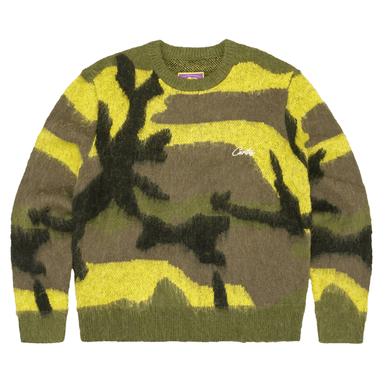 新品　BRIEFING　正規品　CAMO JQ CREW  NECK  KNIT 1215238_00.png.png
