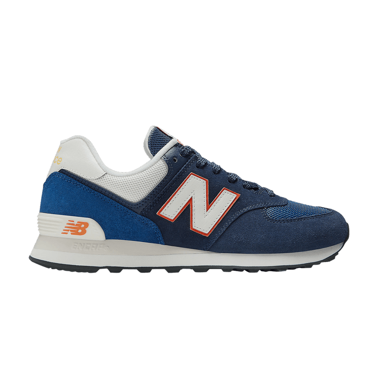 New Balance 574 'Navy Orange Yellow'