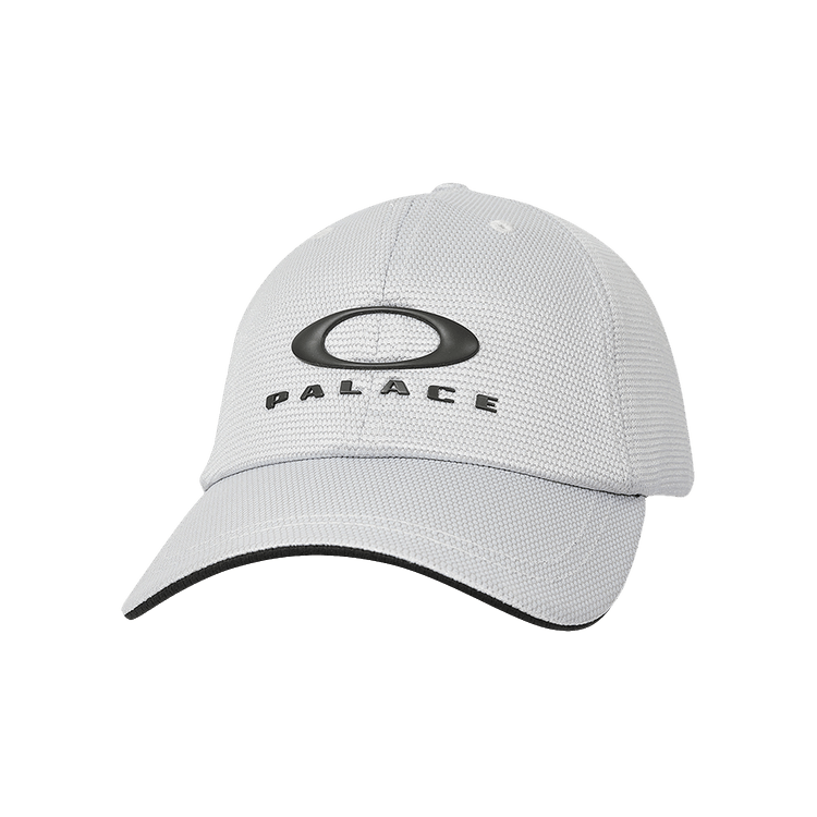 Buy Palace x Oakley 6-Panel 'Silver/Black' - P24OKH002 | GOAT