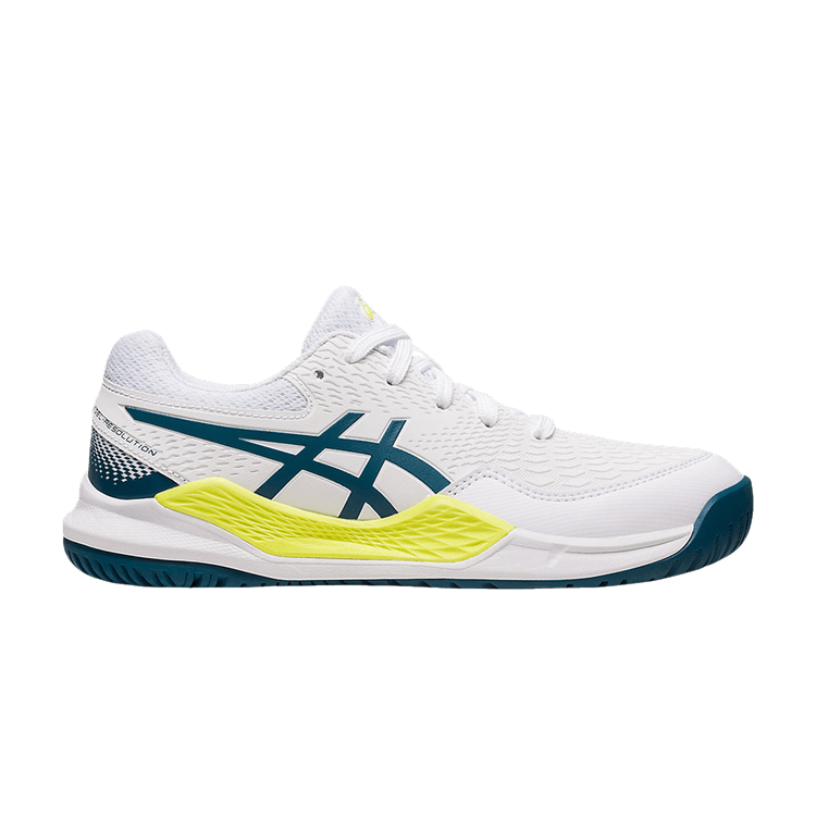 ASICS Gel Resolution 9 GS 'White Restful Teal'