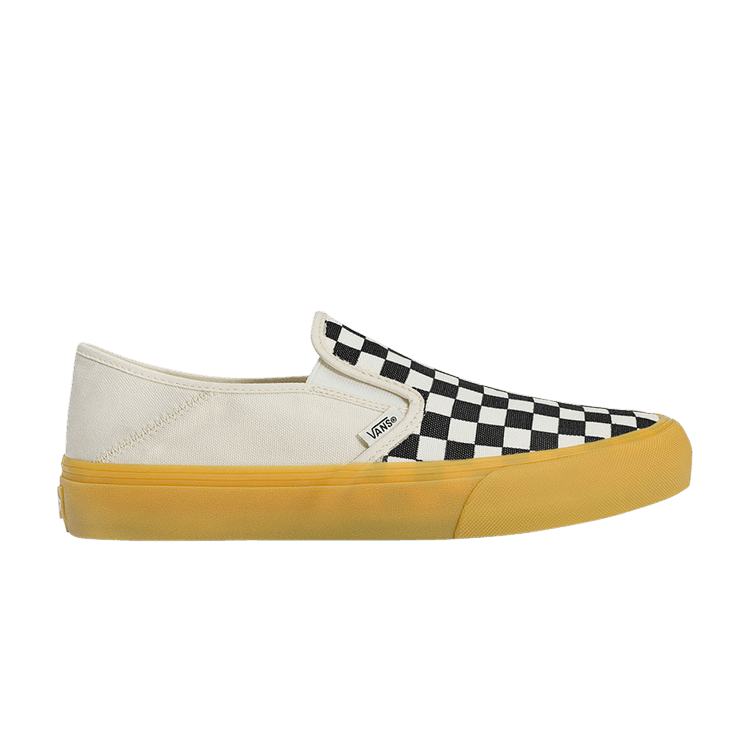 Slip-On SF 'Checkerboard - Black Marshmallow Gum'