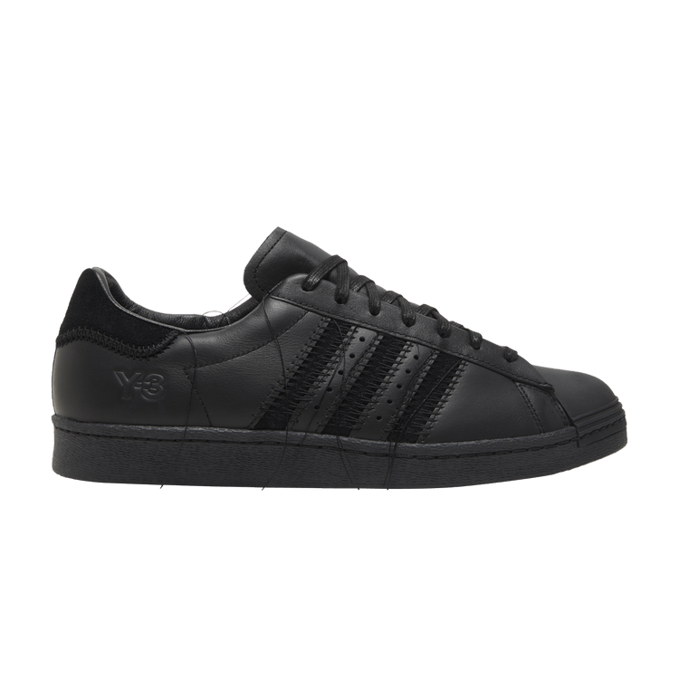 Y-3 Black Superstar Sneakers