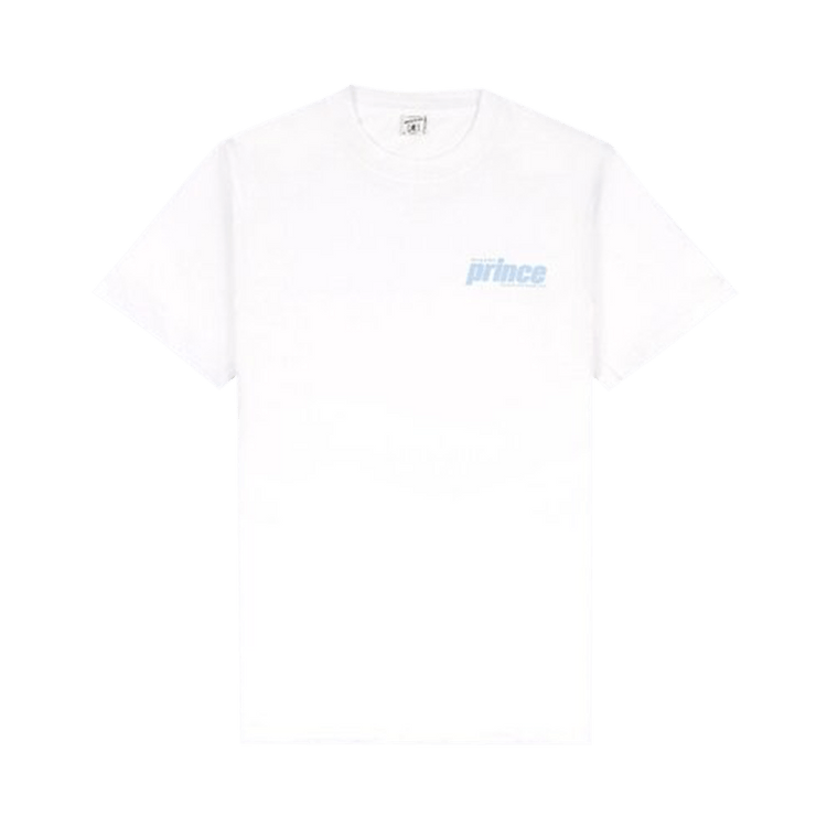 Buy Sporty & Rich x Prince Sporty T Shirt 'White/Bel Air Blue