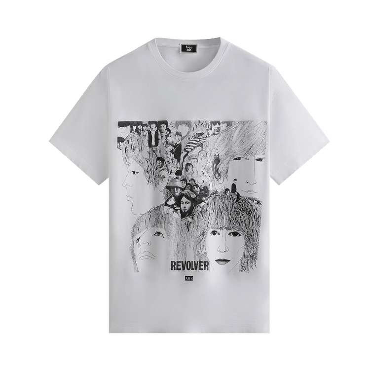 Buy Kith For The Beatles Revolver Vintage Tee 'White