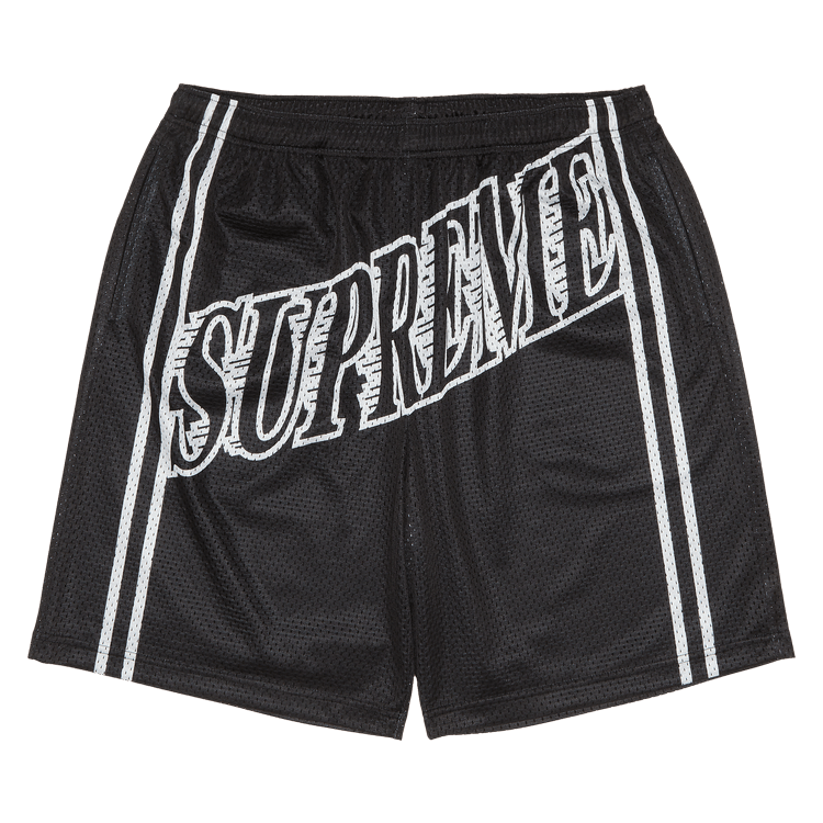 Supreme Bolt Basketball Shorts In Black Size Medium. - Depop