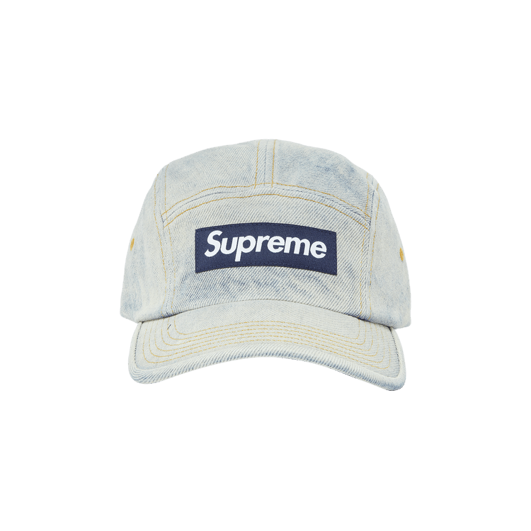 人気の春夏 Buy Supreme Denim Camp Cap 'Dirty Indigo' - SS23H95 DIRTY 帽子
