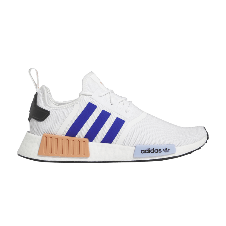 adidas nmd r1 cloud white blue red