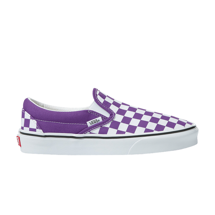 Classic Slip-On 'Color Theory Checkerboard - Purple'