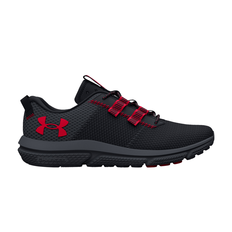 Under Armour Charged Assert 5050 'Black Red'