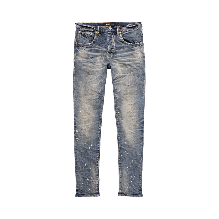 Purple Brand Distressed Straight-leg Jeans - Indigo - 30 (W30 / S), £320.00