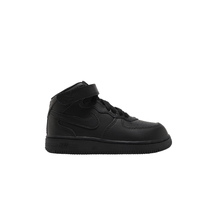 Buy Air Force 1 Mid LE TD #39 Triple Black #39 DH2935 001 GOAT