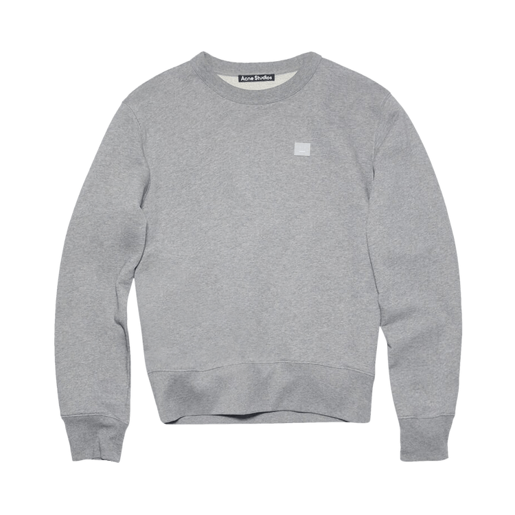 Buy Acne Studios Crewneck Sweater 'Light Grey Melange' - CI0140 GOAT ...
