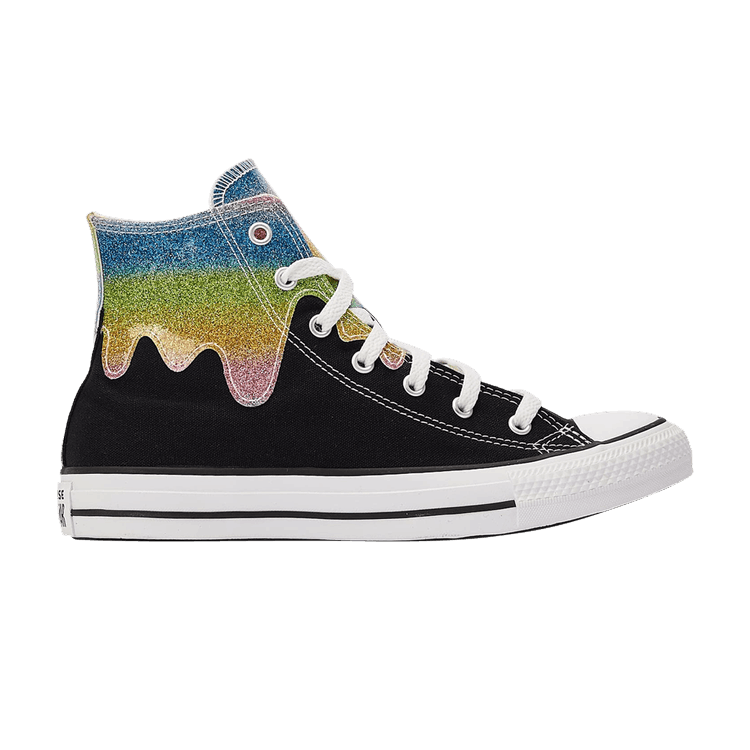 Chuck Taylor All Star High GS 'Glitter Drip - Black'