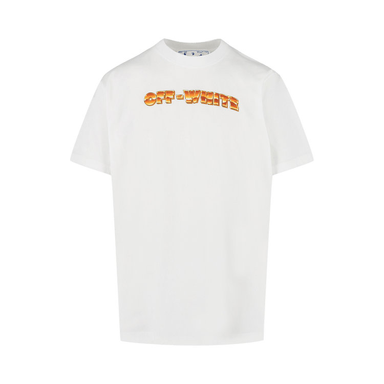 Buy Off-White Arrows Print Crewneck Tee 'White/Orange