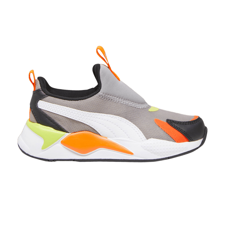 PUMA RS-X3 Slip-On Little Kid 'Concrete Grey Rickie Orange'
